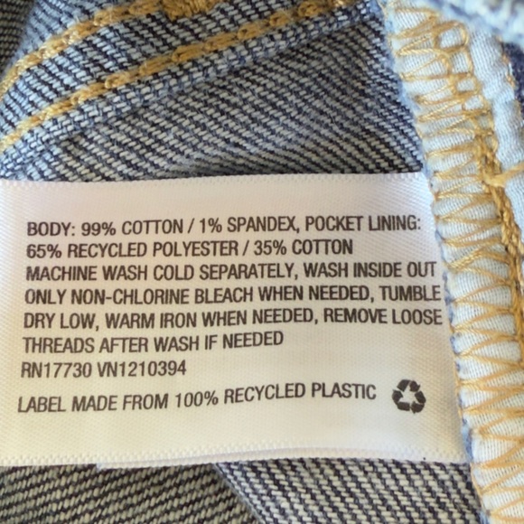 Universal Thread Blue Jean Shorts Raw Hem - Picture 5 of 5
